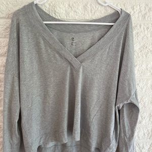 Cropped long sleeve medium